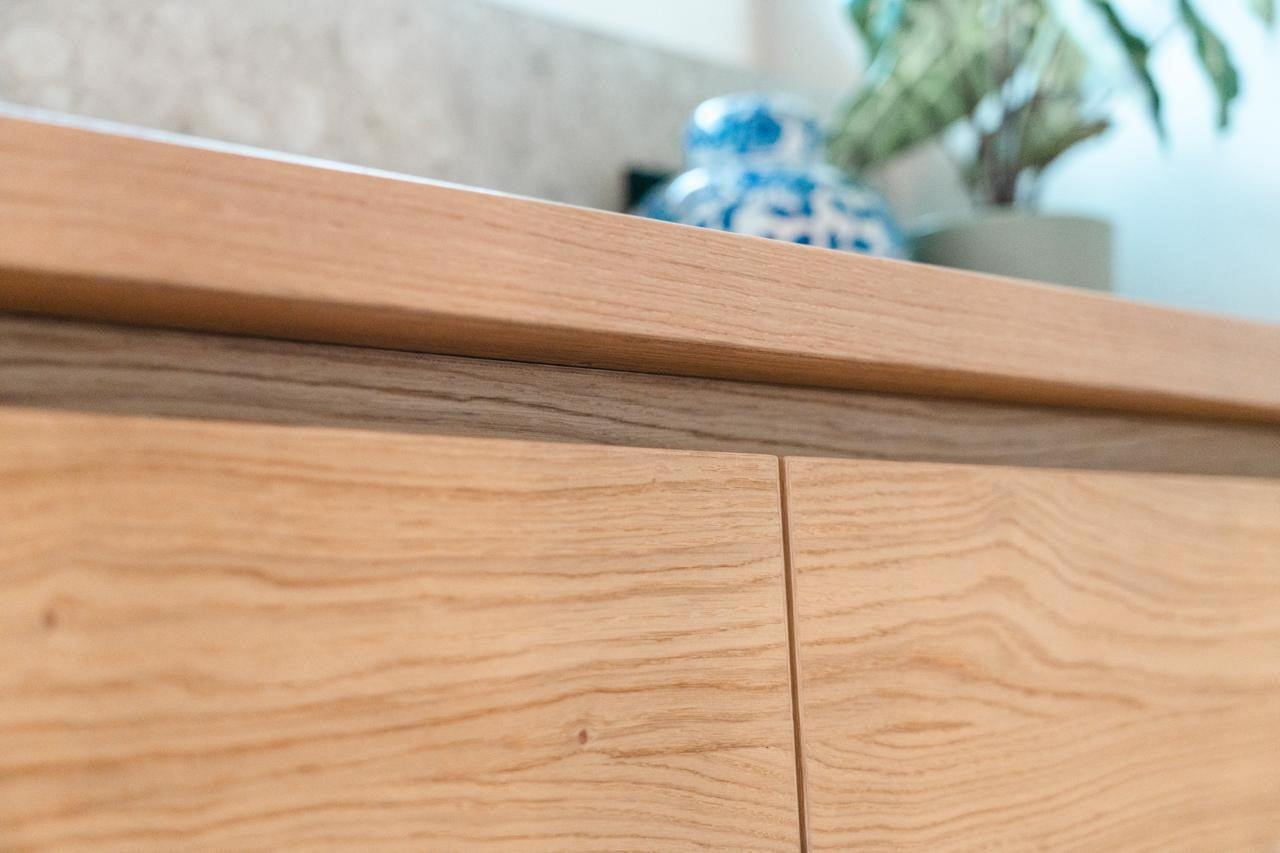 Eikenhouten badmeubel