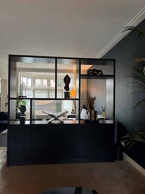 Eiken fineer Roomdivider