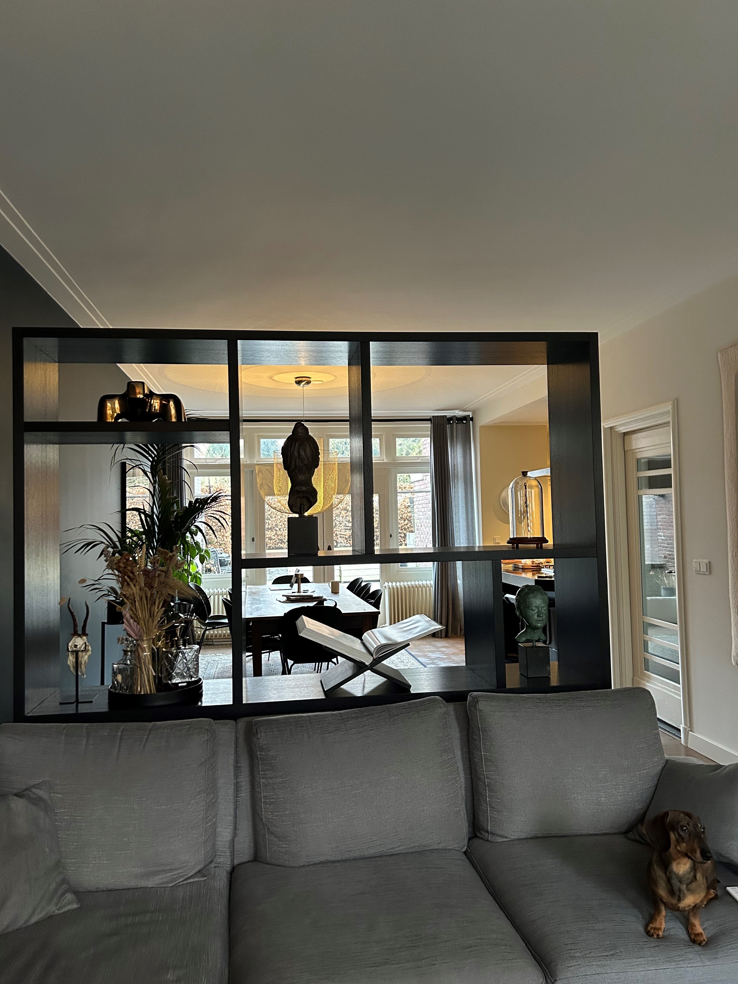 Eiken fineer Roomdivider