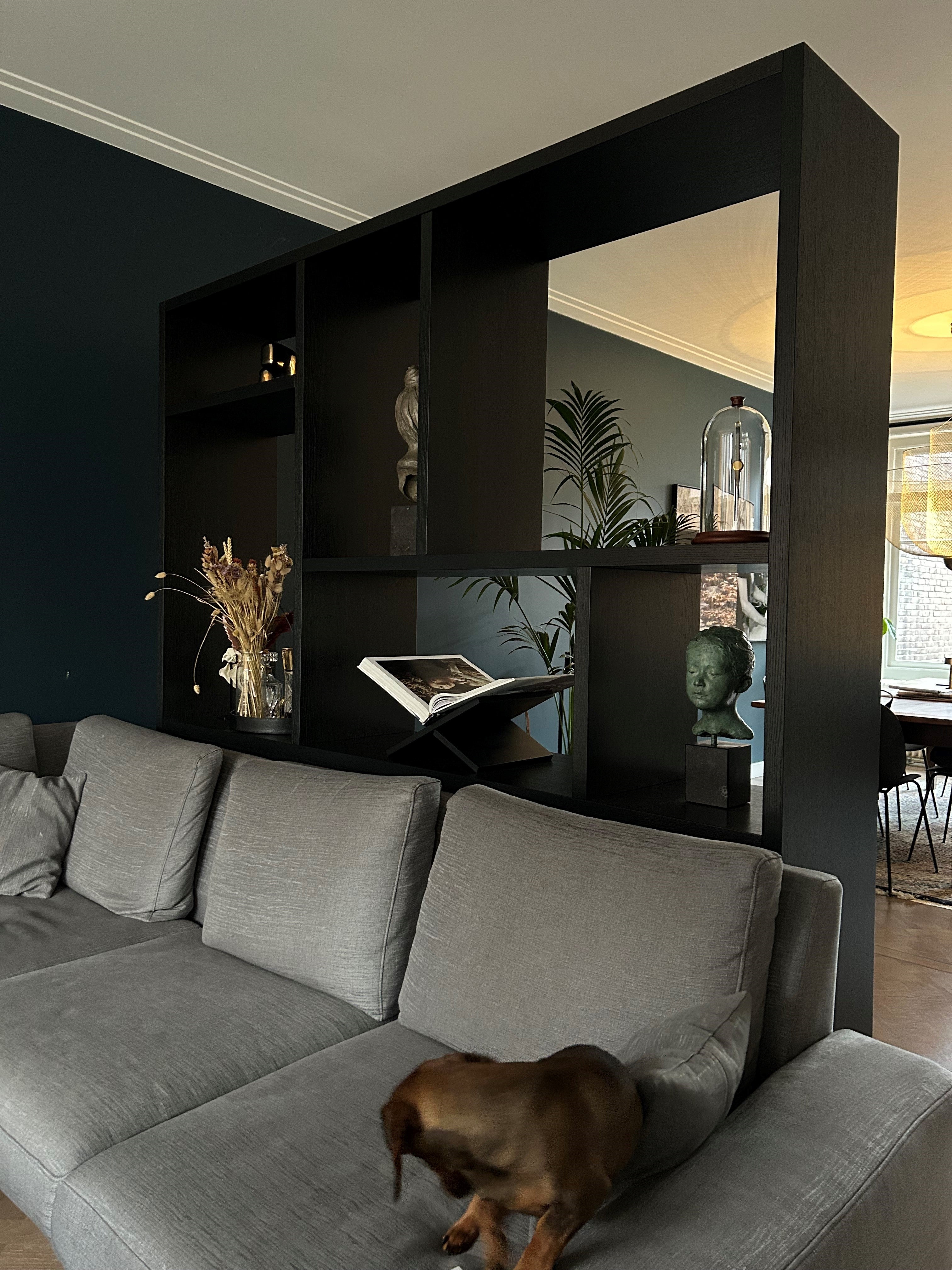 Eiken fineer Roomdivider