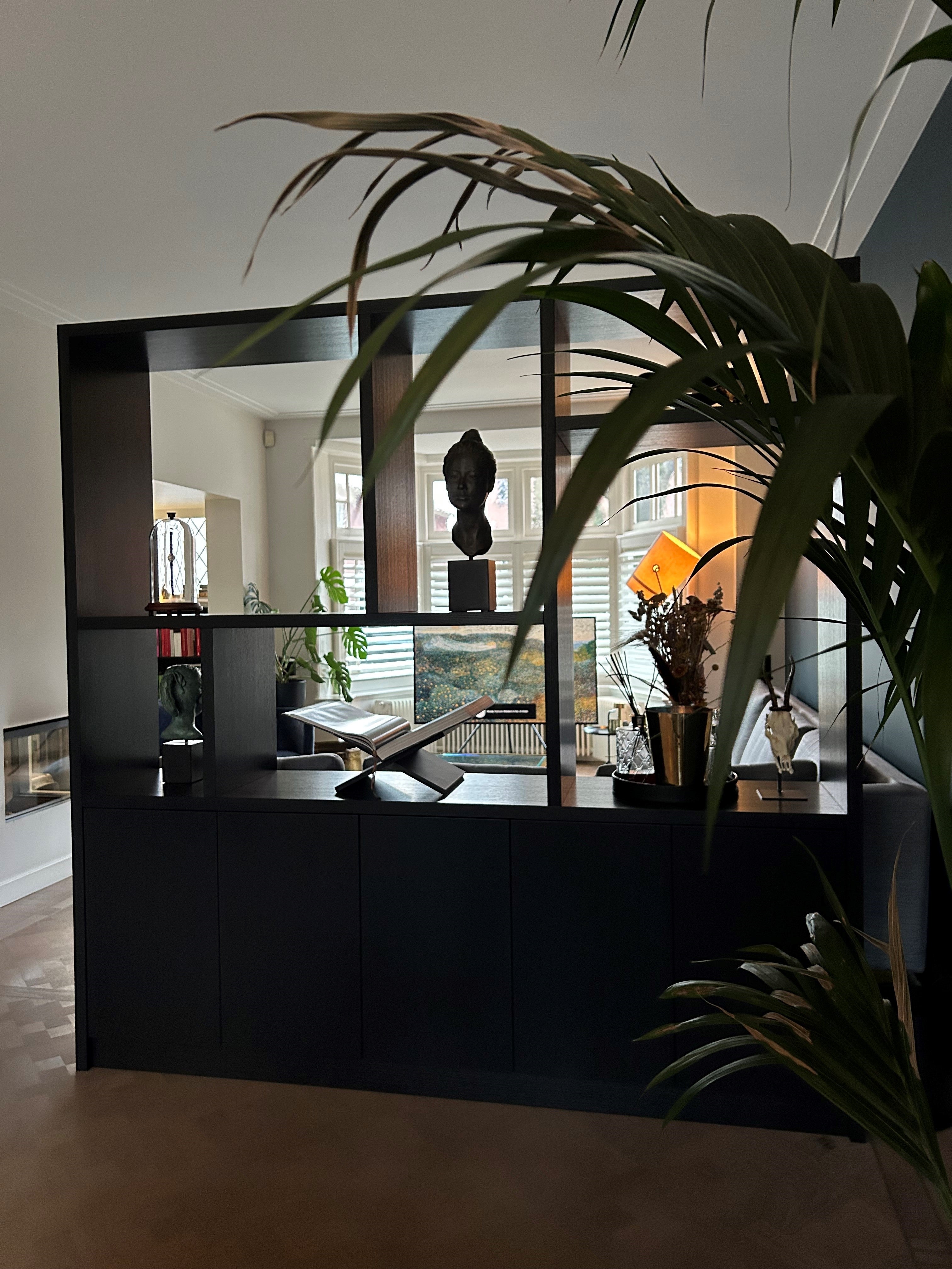 Eiken fineer Roomdivider